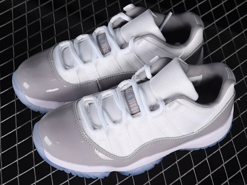 All categories Air Jordan Jordan series basketball shoes Air Jordan 11 Air Jordan AJ11 Low "Cement Grey" AJ11 Joe 11 cool gray 2.0 low-top basketball shoes AV2187-140